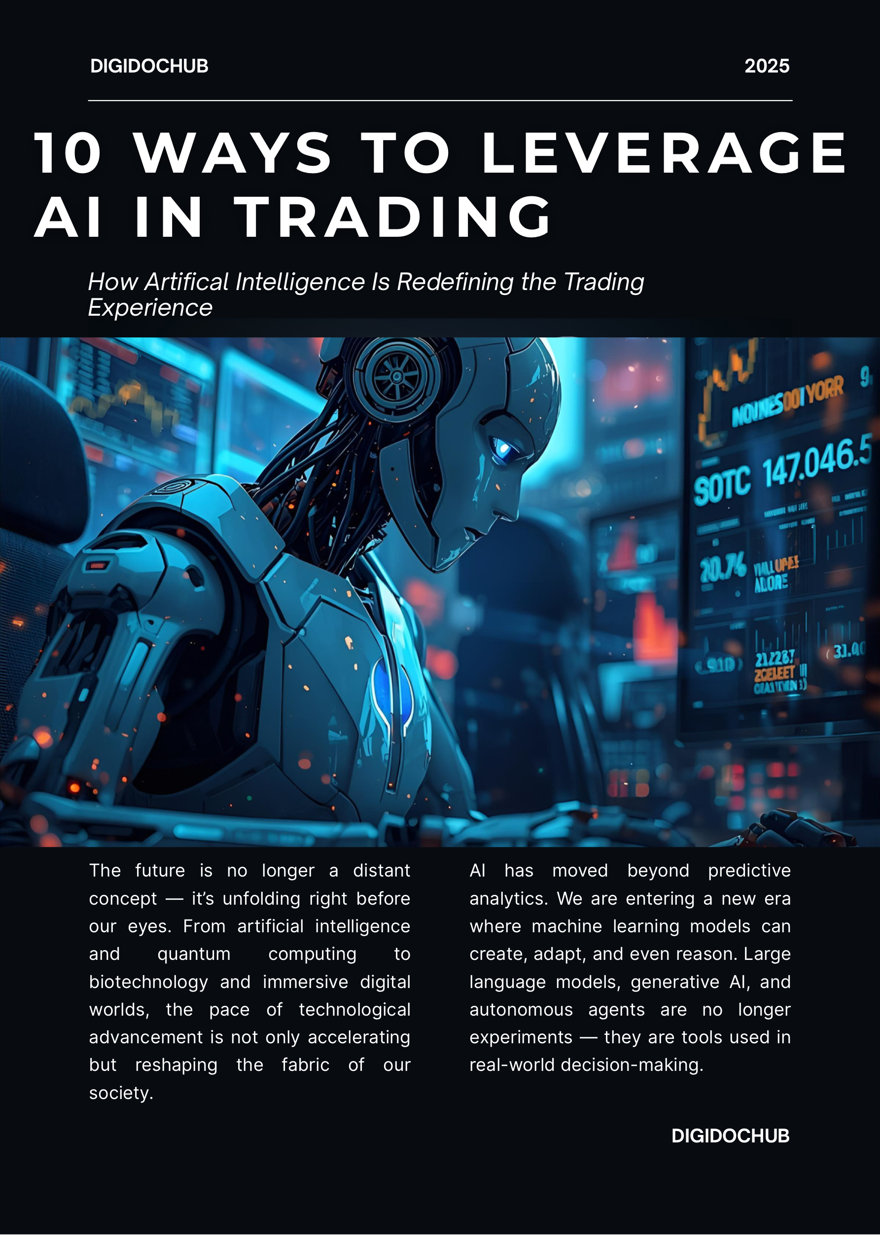 10 Ways To Leverage AI In Trading